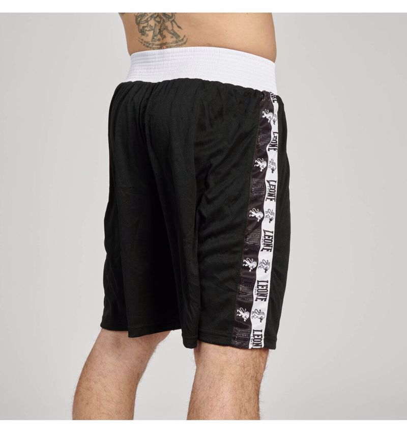 Leone ICONIC BOXING SHORTS -BLACK